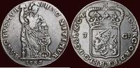 Gelderland Driegulden NOORDELIJKE NEDERLANDEN (NETHERLANDS) - REPUBLIEK, 1581-1795 - GELDERLAND - 1786, Harderwijk -