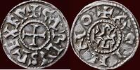 Denier FRANKISH EMPIRE - CAROLINGIAN DYNASTY - FRANCE - CHARLEMAGNE, 768-814 - n.d. , Agen -