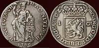 Gelderland Gulden NOORDELIJKE NEDERLANDEN (NETHERLANDS) - REPUBLIEK, 1581-1795 - GELDERLAND - 1786, Harderwijk -