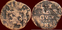 Gelderland Duit NOORDELIJKE NEDERLANDEN (NETHERLANDS) - BANNERHEERLIJKHEID BATENBURG - MAXIMILIAAN VAN BRONCKHORST, 1612-1641 - z.j. -