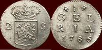 Gelderland Dubbele wapenstuiver NOORDELIJKE NEDERLANDEN (NETHERLANDS) - REPUBLIEK, 1581-1795 - GELDERLAND - 1786, Harderwijk -
