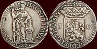 Overijssel Gulden NOORDELIJKE NEDERLANDEN (NETHERLANDS) - REPUBLIEK, 1581-1795 - OVERIJSSEL - 1737, Kampen -