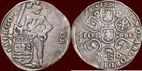 Zeeland daalder NOORDELIJKE NEDERLANDEN (NETHERLANDS) - REPUBLIEK, 1581-1795 - ZEELAND - Dubbele van 10 schellingen 1690, Middelburg -