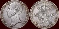 Koninkrijk der Nederlanden 2 ½ Gulden 1840-1849 NEDERLAND (NETHERLANDS, ... 1,129.57 元 含税 ＋  334.69 元 运费