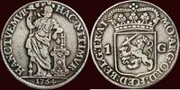 Utrecht Gulden NOORDELIJKE NEDERLANDEN (NETHERLANDS) - REPUBLIEK, 1581-1795 - UTRECHT - 1764, Utrecht -