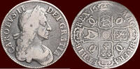 Crown ENGLAND, KINGDOM - CHARLES II, 1660-1685 - 1683, London -