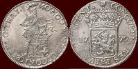Utrecht Zilveren dukaat NOORDELIJKE NEDERLANDEN (NETHERLANDS) - REPUBLIEK, 1581-1795 - UTRECHT - 1779, Utrecht -