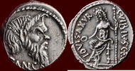 AR Denarius ROMAN IMPERATORS - CAIUS VIBIUS PANSA CAETRONIANUS - ALLY OF JULIUS CAESAR - Rome -