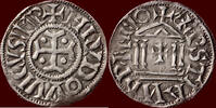 Denier FRANKISH EMPIRE - CAROLINGIAN DYNASTY - ITALY - LOUIS THE PIOUS (LUDOVICO IL PIO), 814-840 - n.d. , Mediolanum (Milano) -