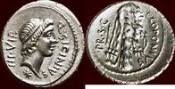AR Denarius ROMAN IMPERATORS - QUINTUS SICINIUS & CAIUS COPONIUS - ALLIES OF POMPEIUS THE GREAT - military mint in the East, possibly Ephes -
