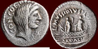 AR Denarius ROMAN IMPERATORS - L. MUSSIDIUS LONGUS - Rome -