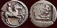 AR Tetrobol KINGDOM OF MACEDONIA - PERDIKKAS II, circa 450-413 BC - Aigai, circa 445 - 438 BC -