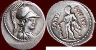 AR Denarius ROMAN IMPERATORS - CAIUS VIBIUS VARUS - ALLY OF JULIUS CAESAR - Rome -
