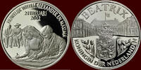 Penning NEDERLAND (NETHERLANDS) - HUWELIJK WILLEM-ALEXANDER & MAXIMA - 2002, Utrecht -
