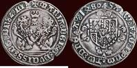 2 stuivers ZUIDELIJKE NEDERLANDEN (SOUTHERN NETHERLANDS) - HERTOGDOM BRABANT - MARIA VAN BOURGONDIË, 1477-1482 - Dubbel vuurijzer van 148 -