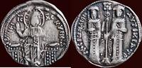 BYZANTINE EMPIRE - ANDRONICUS II PALAIOLOGOS & MICHAEL IX, 1294-1320 - AR Basilikon, Constantinpolis -
