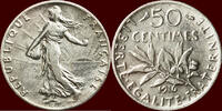 50 Centimes FRANCE - THIRD REPUBLIC, 1871-1940 - 1916, Paris -