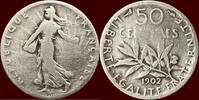 50 Centimes FRANCE - THIRD REPUBLIC, 1871-1940 - 1902, Paris -