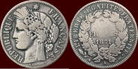 2 Francs FRANCE - THIRD REPUBLIC, 1871-1940 - 1871 A, Paris -