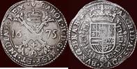 ZUIDELIJKE NEDERLANDEN (SOUTHERN NETHERLANDS) - HERTOGDOM BRABANT - KAREL II, 1665-1700 - Patagon 1675, Antwerpen -