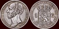 Koninkrijk der Nederlanden 1 Gulden 1843 NEDERLAND (NETHERLANDS, KINGDOM... 2,217.31 元 含税 ＋  334.69 元 运费