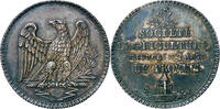 NAPOLEON UND SEINE ZEIT Silbermedaille Gesellschaft für Landwirtschaft, Wissenschaft und Kunst von Provins -