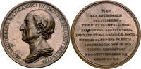NAPOLEON UND SEINE ZEIT Bronzemedaille Tod des Archäologen J. J. Barthelemy -