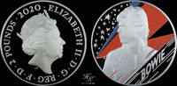 Great Britain 2 Pounds 2 Pounds 2020 proof 1 oz silver Music Legends - David Bowie Great Britain -