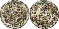 Sachsen-Kurlinie ab 1547 (Albertiner) Pfennig Friedrich August I., der Starke 1694-1733 -