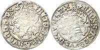 Sachsen-Kurlinie ab 1486 bis 1547 (Ernestiner) Zinsgroschen Friedrich III., Johann und Georg 1507-1525 -