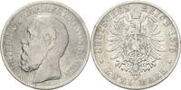 Baden 2 Mark Friedrich I. 1856-1907 -