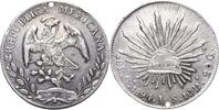 Mexiko 8 Reales 1894, Republik seit 1867 Gelocht, sehr schön+ 836.72 元 含税 ＋  251.02 元 运费