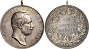 Sachsen-Kurlinie ab 1547 (Albertiner) Silbermedaille Friedrich August III. 1904-1918 -