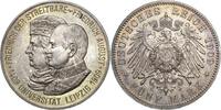 Sachsen 5 Mark Friedrich August III. 1904-1918 -
