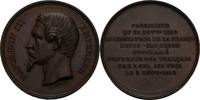 Frankreich Bronzemedaille Napoleon III. 1852-1870 -