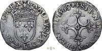France sol parisis Charles IX (1560-1574), Poitiers, very rare, -