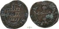 België 2 deniers Bisdom Kamerijk, Louis de Berlaymont (1570-1596), zeldzaam, -