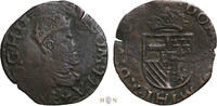 België korte | twee mijten Hertogdom Brabant, Philips II (1555-1598), Brugge, -