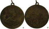 Bayern Medaille Ludwig II. - auf das Schloss Neuschwanstein -