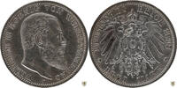 Württemberg 3 Mark Wilhelm II. -