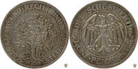 Weimarer Republik 5 Reichsmark Eichbaum -