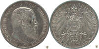 Württemberg 3 Mark Wilhelm II. -