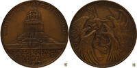 Deutsches Reich Medaille Deutscher Patriotenbund Völkerschlacht-Denkmal bei Leipzig -