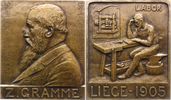Kunstmedaillen Bronzeplakette 1905 Mathelin, M. de Vkl. Flecken, vorzügl... 460.20 元 含税 ＋  125.51 元 运费