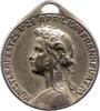 Frankfurt-Stadt versilberte Bronzemedaille -