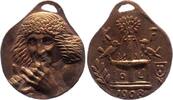 Nürnberg-Stadt Vergoldete Bronzegussmedaille -