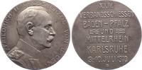 Baden-Durlach Silbermedaille Friedrich II. 1907-1918. -