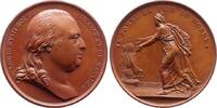 Frankreich Bronzemedaille Ludwig XVIII. 1814-1824. -