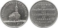 Sachsen-Dresden, Stadt Zinnmedaille -
