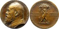 Bayern Bronzegussmedaille Prinzregent Luitpold 1888-1913. -